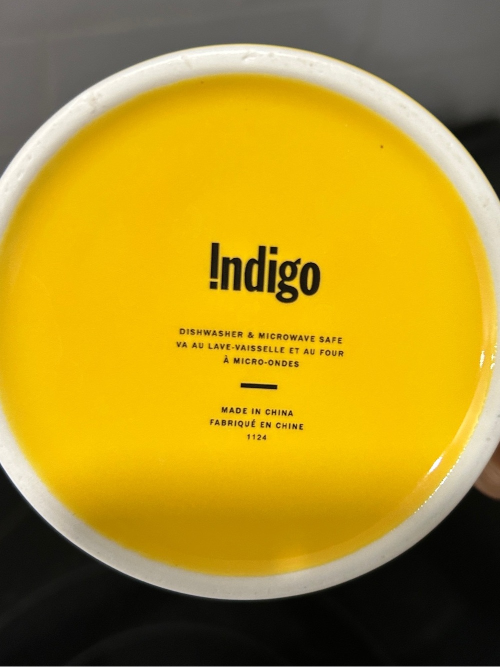 Yellow Bookworm Mug - Picture 4 of 5